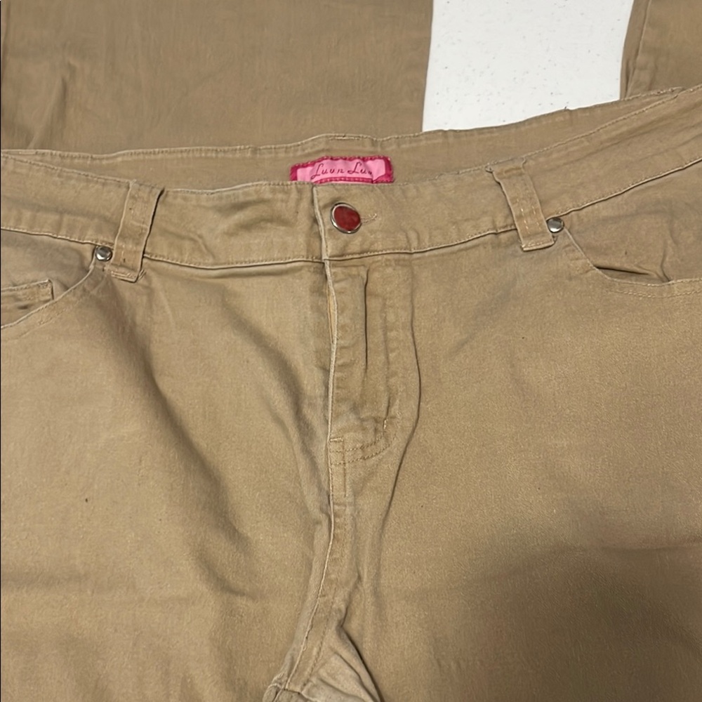 Tan Regular Fit Jeans with Durable Fabric